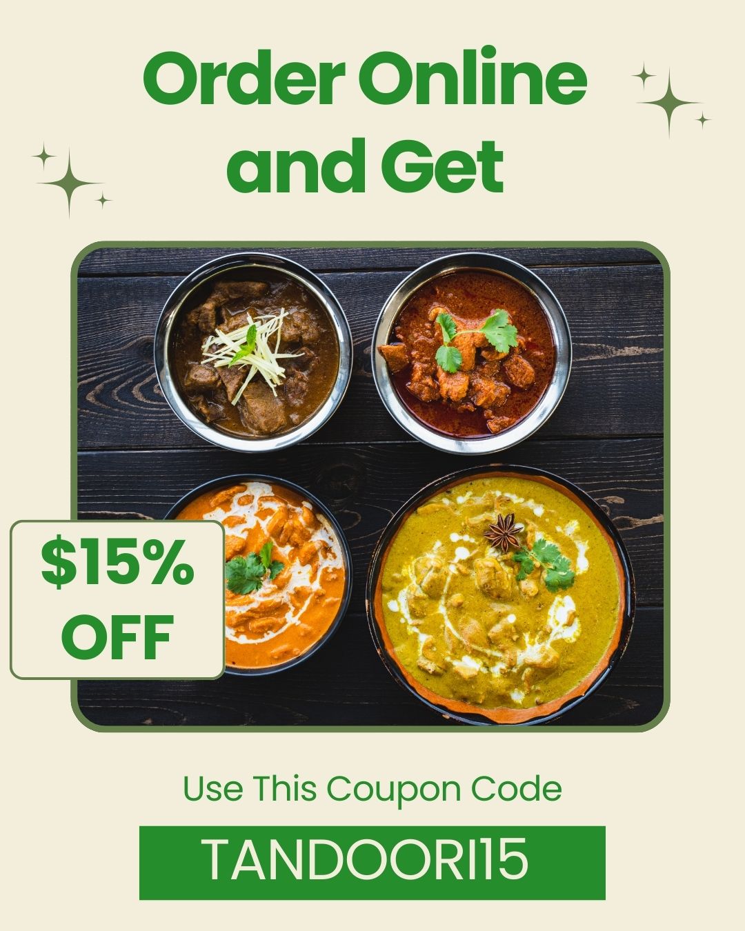 curry paneer, butter chicken.biryani.indian food offer san diego curry biryani chaat